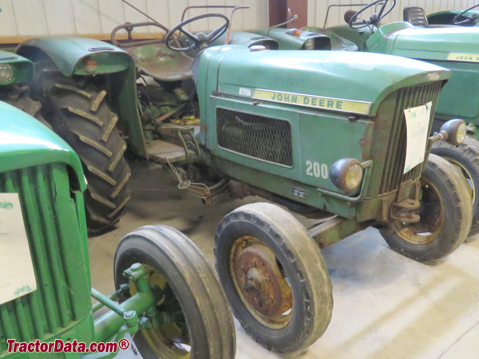 John Deere - Lanz 200 tractor.