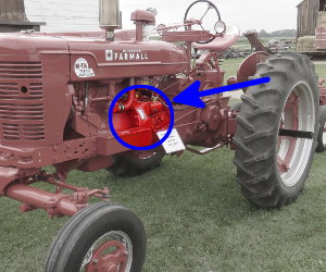 Farmall Super M-TA serial number location