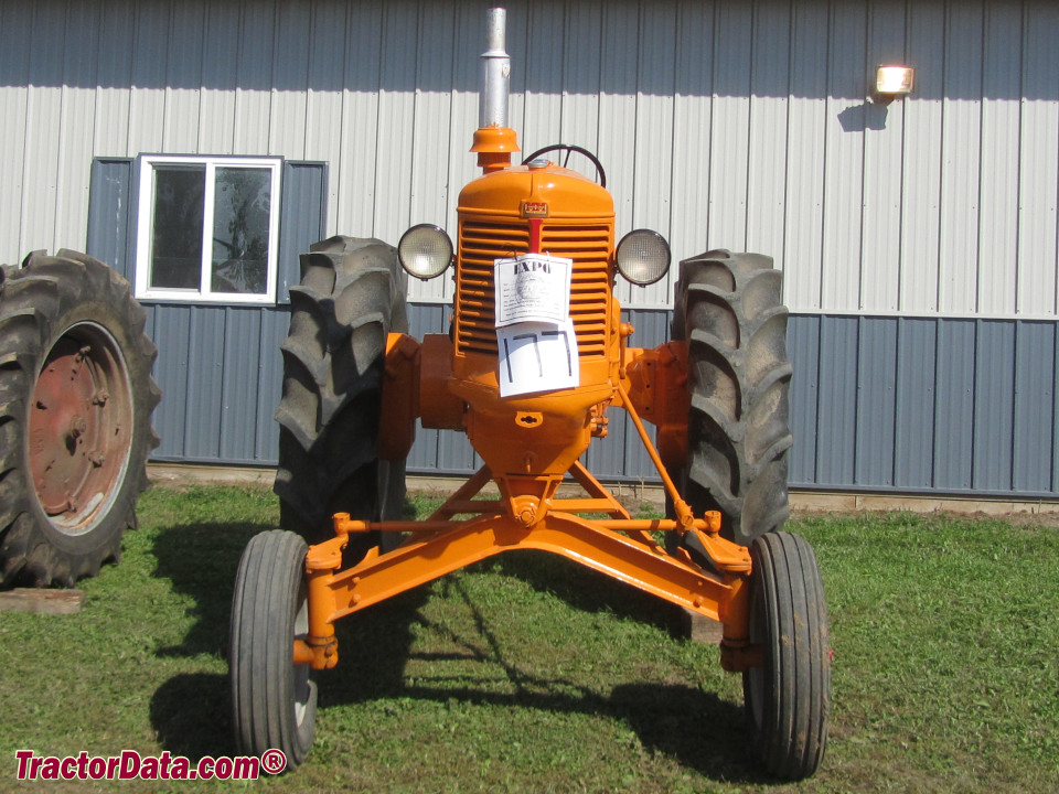 Minneapolis-Moline UTC high clearance tractor.
