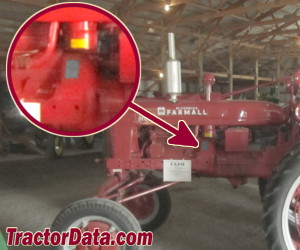 Farmall HV serial number location