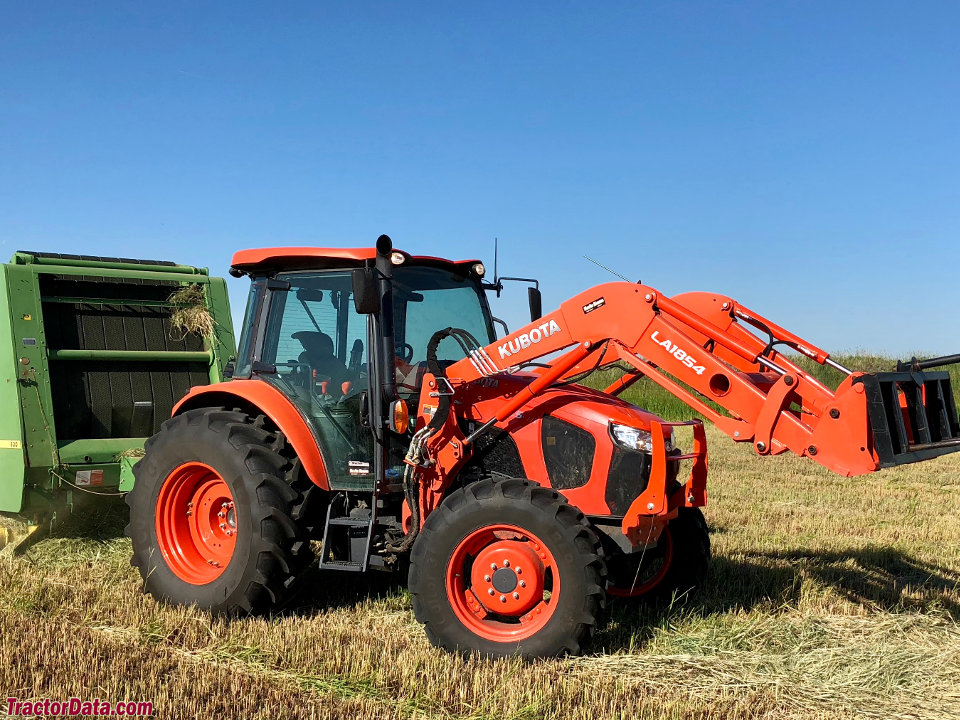 Kubota M5-111 with LA1854 front-end loader.