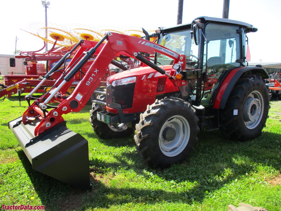 Massey Ferguson 4708 with 931X front-end loader.