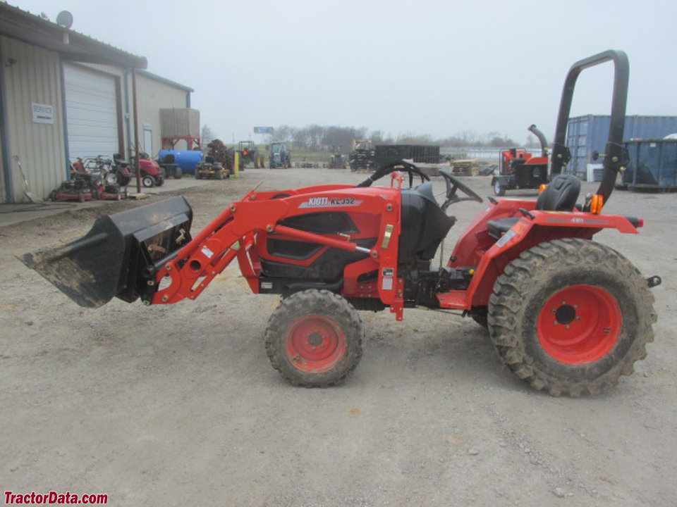 Kioti DS3510 with KL352 front-end loader.