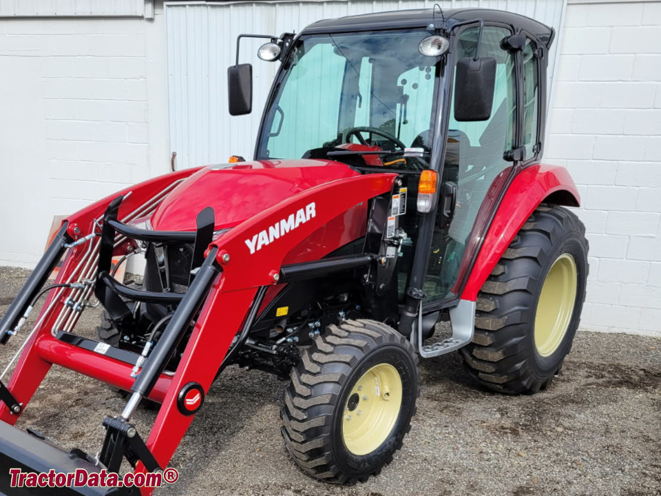 Yanmar YM347 compact utility tractor.