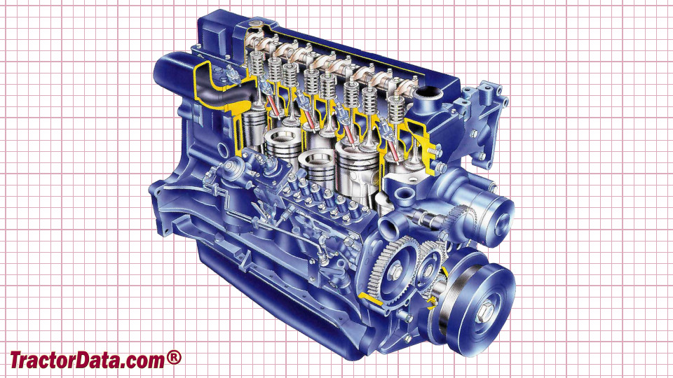 New Holland TS115 engine image