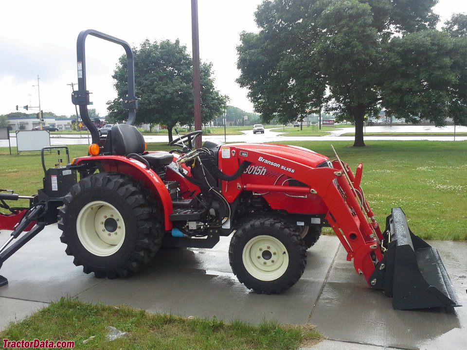 Branson 3015H with SL15S loader and BH7615 backhoe.