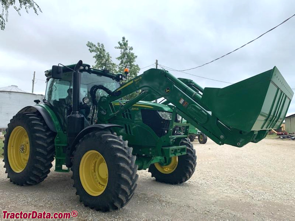 John Deere 6145R, right side.