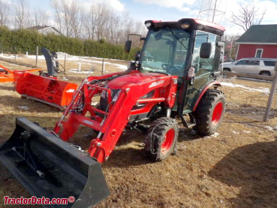 Kioti CK2610 compact utility tractor.