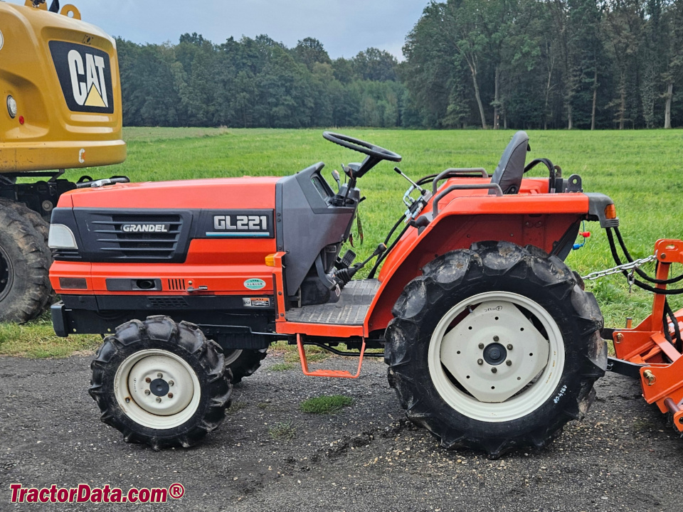 Kubota GL221 compact utility tractor.