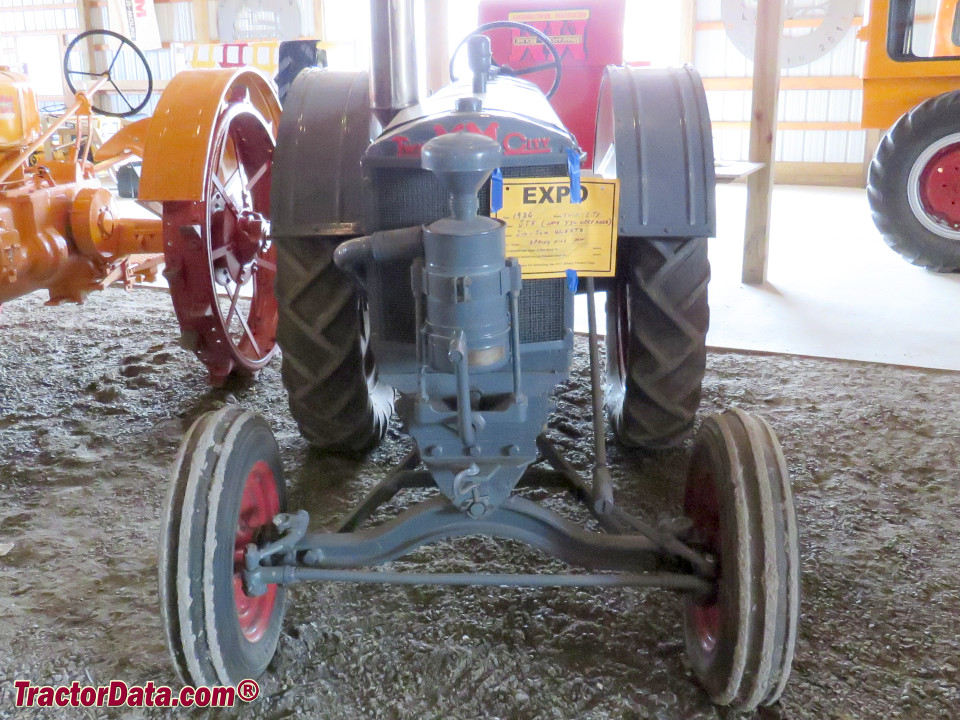 Minneapolis-Moline JTS standard tread tractor.