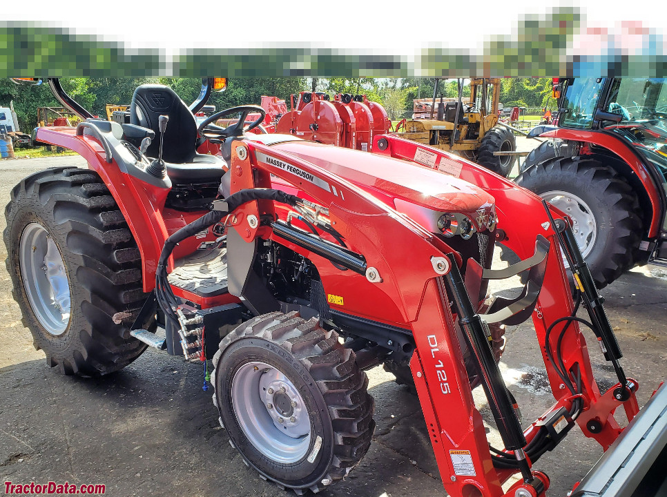 Massey Ferguson 1735M with DL125 front-end loader.