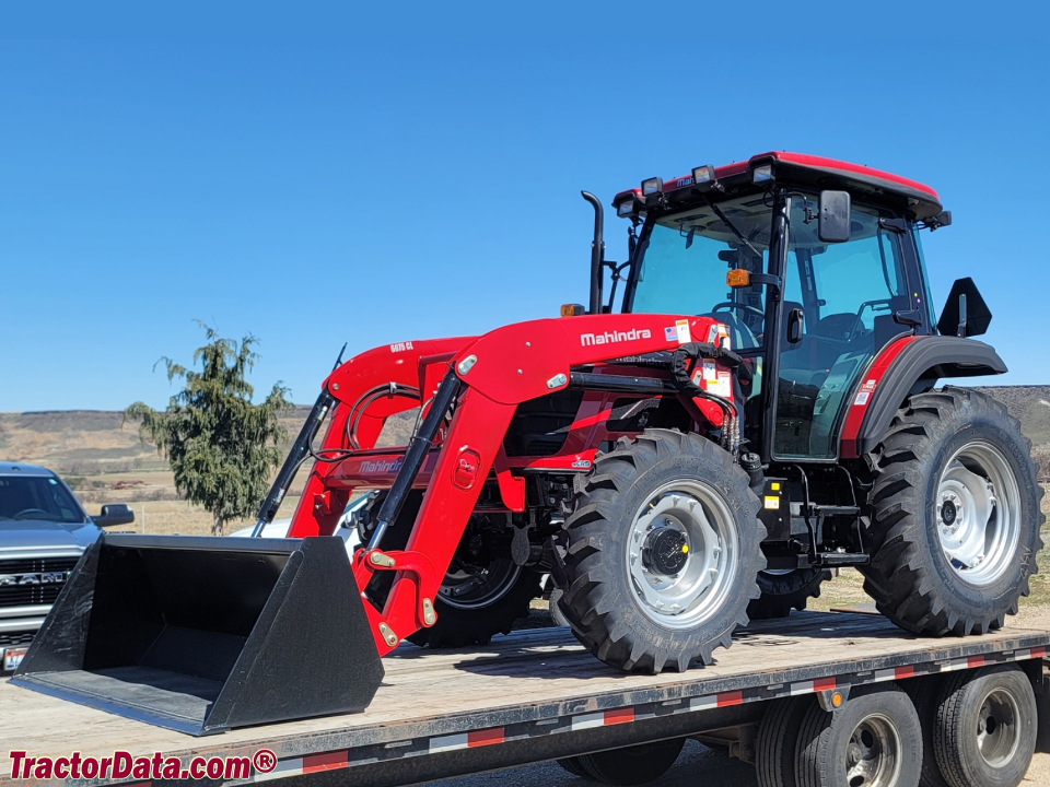 Mahindra 6075, left side.