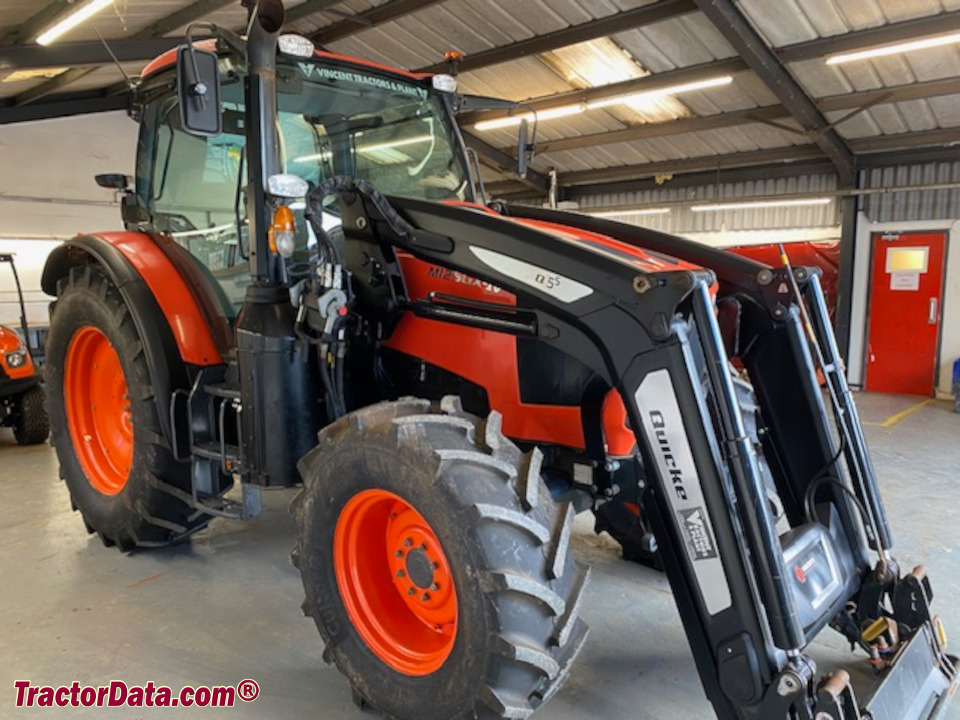 Kubota M125GX-IV utility tractor.