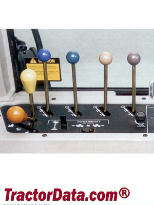 Ford 876 transmission controls