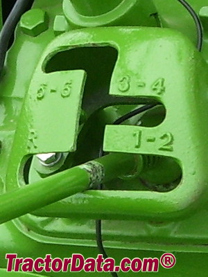 John Deere G transmission controls