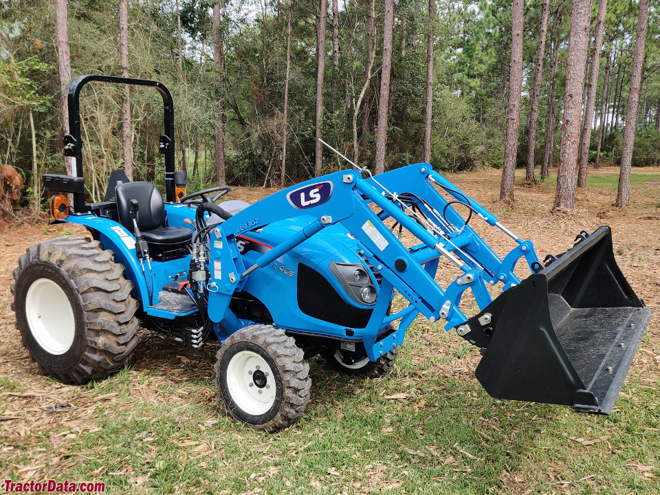 LS MT240e with LL3302 front-end loader.