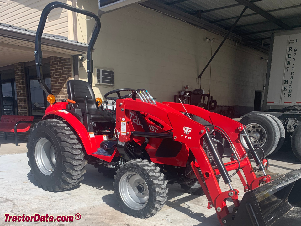 TYM T264 HST compact utility tractor.