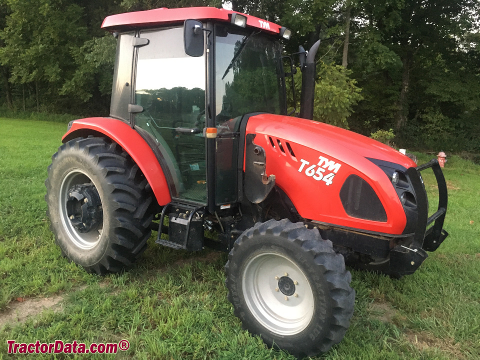 TYM T654 compact utility tractor.