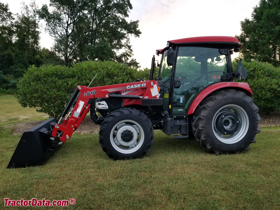 Case IH Farmall 75A utility tractor.