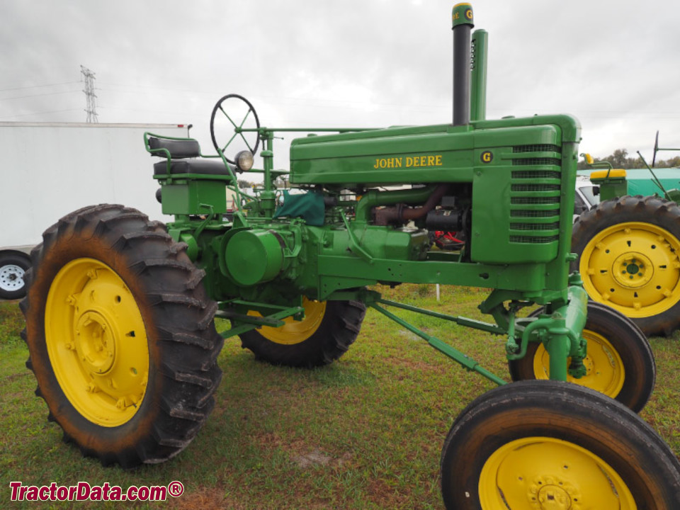 John Deere GH high-clearance tractor.