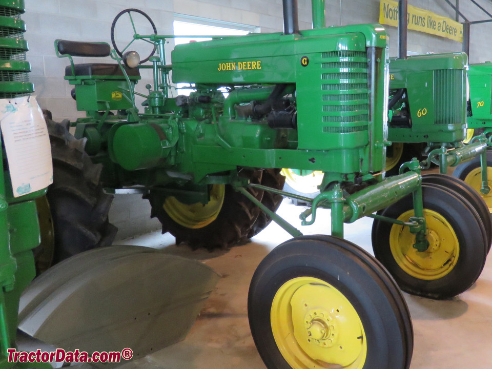 John Deere GH high-clearance tractor.