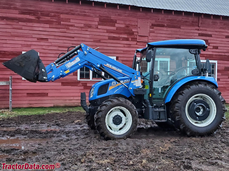 New Holland Workmaster 75, left side.