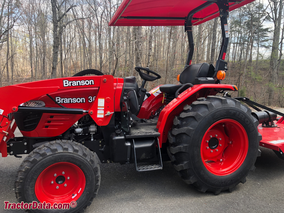 Branson 3620H compact utility tractor.