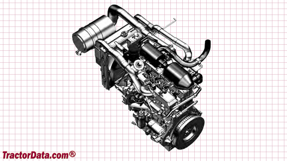 Mahindra 5145 engine image