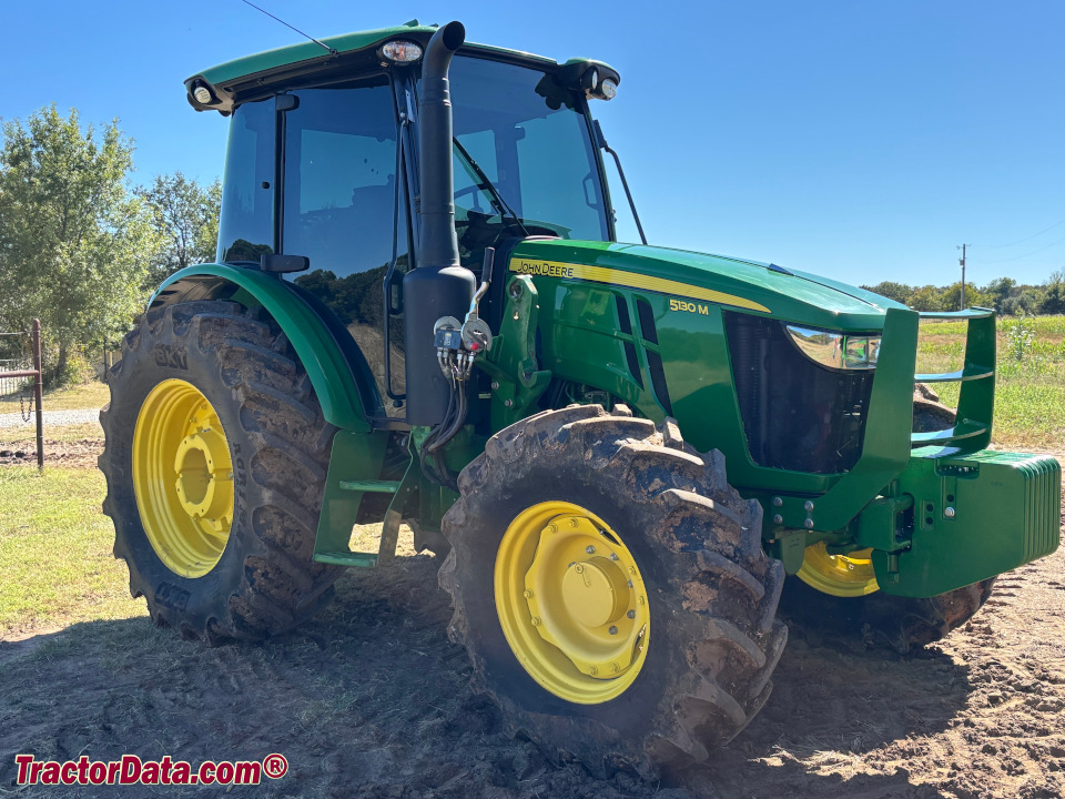 John Deere 5130M utility tractor.