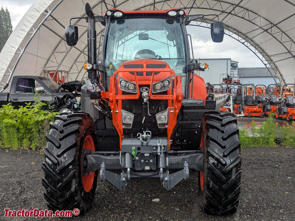 Kubota M7-174 Deluxe row-crop tractor.