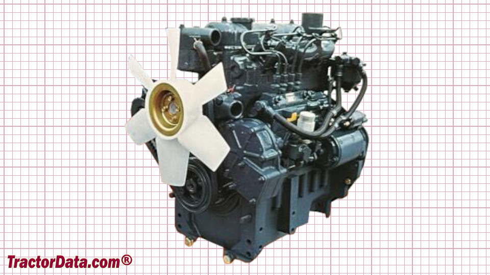 Mitsubishi D2500II engine image