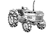 Kubota L1-345 tractor photo