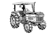 Kubota L1-385 tractor photo