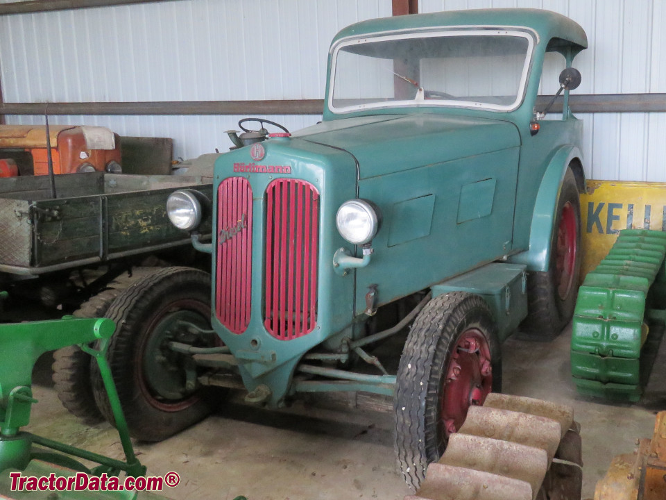Hurlimann D 500 tractor.