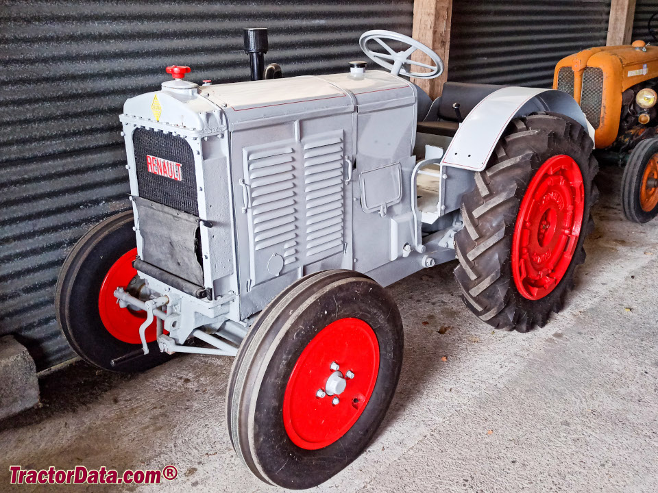 Renault model YL tractor, left side.