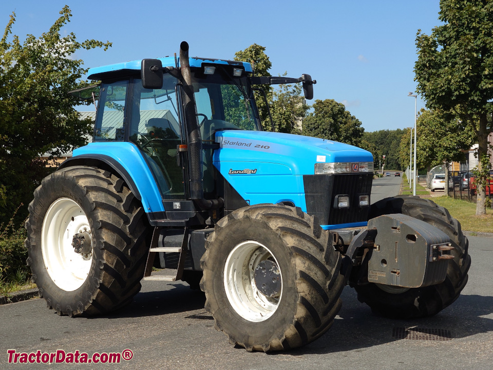 Landini Starland 210 row-crop tractor.