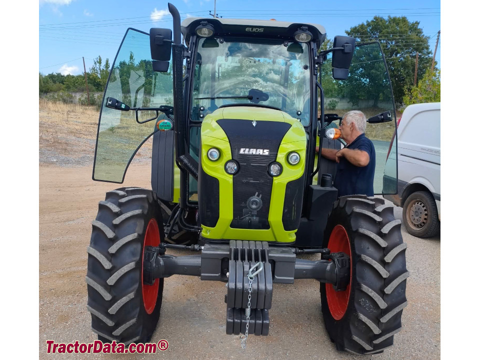 Claas Elios 210 utility tractor.