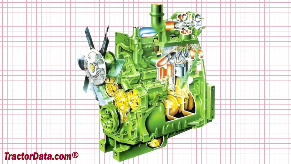 John Deere 5700 engine image