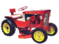 Bush Hog model HD-10 garden tractor