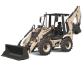 Ingersoll Rand BL570 backhoe-loader tractor