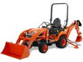 Kubota BX25 loader-backhoe tractor