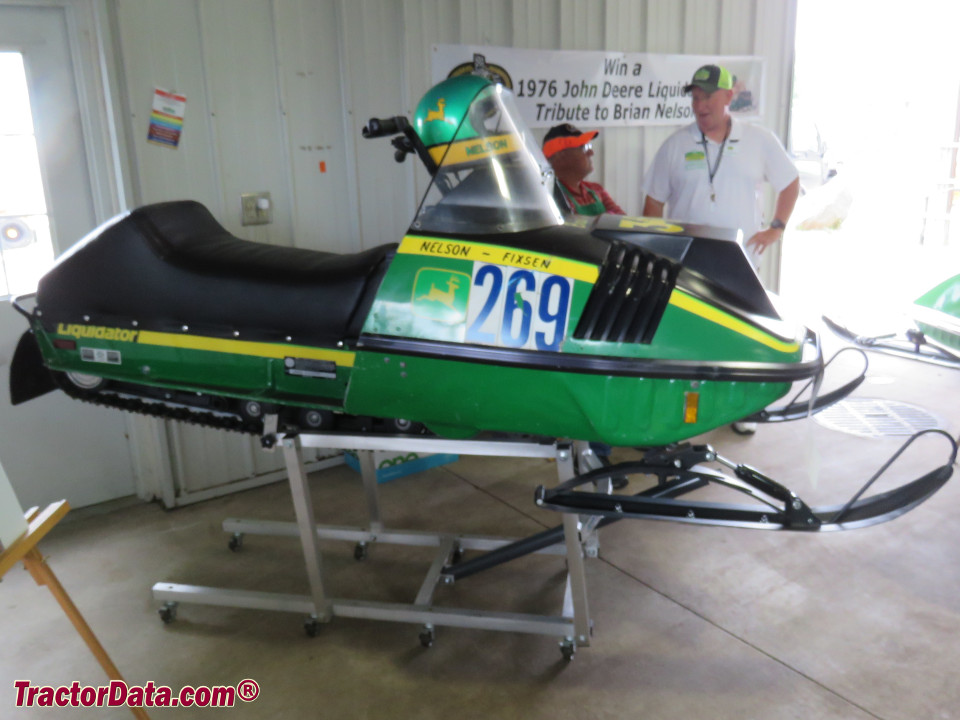 1976 John Deere Liquidator snowmobile.