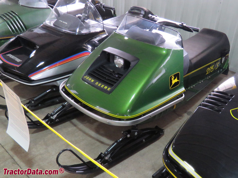 1974 John Deere 295/S snowmobile.