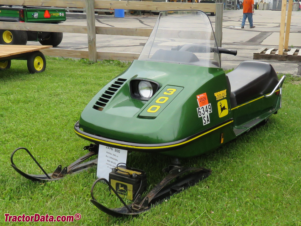 1976 John Deere 300 snowmobile.