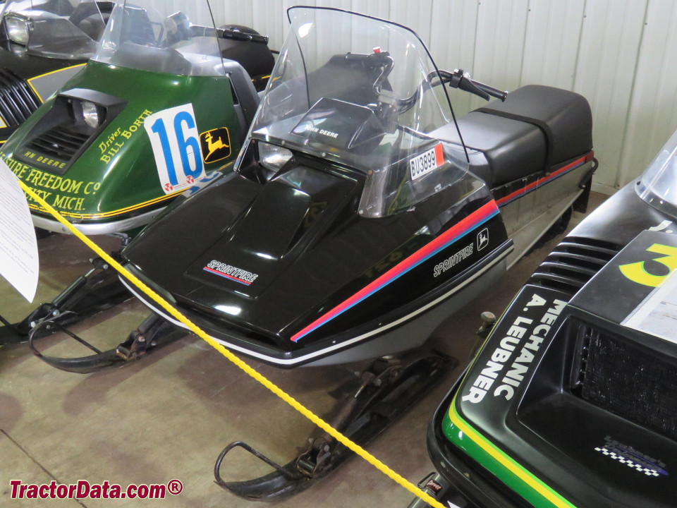 1983 John Deere Sprintfire snowmobile.