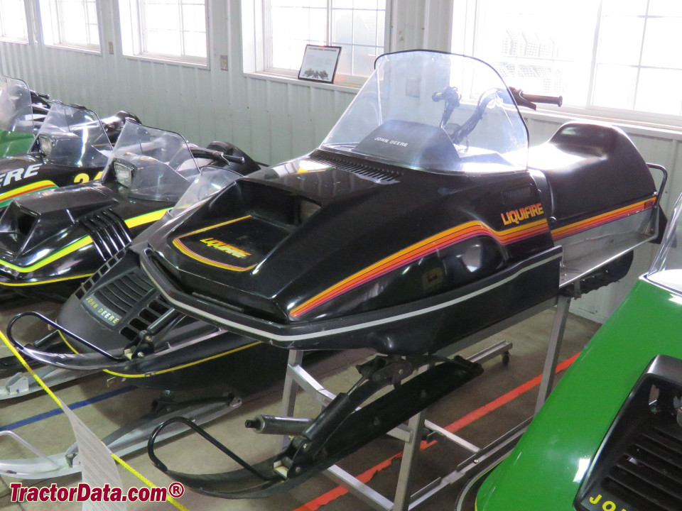 1984 John Deere Liquifire snowmobile.