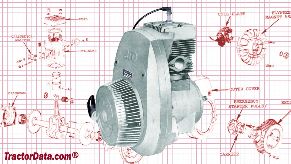 Massey Ferguson Ski Whiz 380 engine image